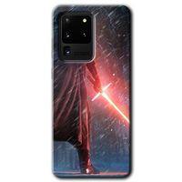 Samsung Galaxy S20 Ultra HD Baskılı Kılıf + 9D Tam Ekran Koruyucu - Kylo Ren