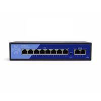 EZCOOL EZ-08PSE 8PORT 8FE+2FE 120W MEGABİT POE SWİTCH