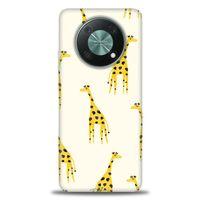 Huawei Nova Y90 Kılıf HD Baskılı Kılıf - Zürafa + Tam Ekran Koruyucu