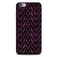 Apple Iphone 6S Plus Kılıf Dragons (7) Telefon Kılıfı Ejderha Skin Bordo