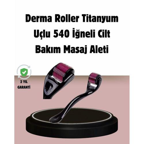 Dermaroller Titanyum 540 İğneli 1 Mm Cilt Yenileme Ve Anti Aging Etkisi