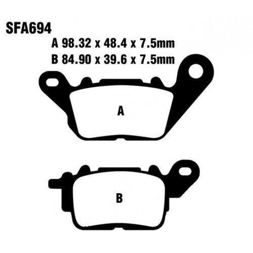 YAMAHA Yamaha Uyumlu Nmax 125-155 Ön Fren Disk Balatası Gold Sfa694 Takım