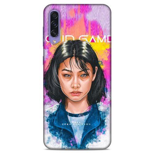Samsung Galaxy A50s Uyumlu Kılıf Squid Game (47) Crystal Flex Kılıf Dae-Hyun