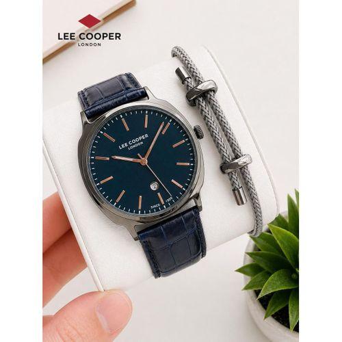 Lee Cooper Deri Kordon Takvimli Kadran 2 Yıl Garantili 5 Atm Suya Dayanıklı Erkek Kol Saati 8248.099