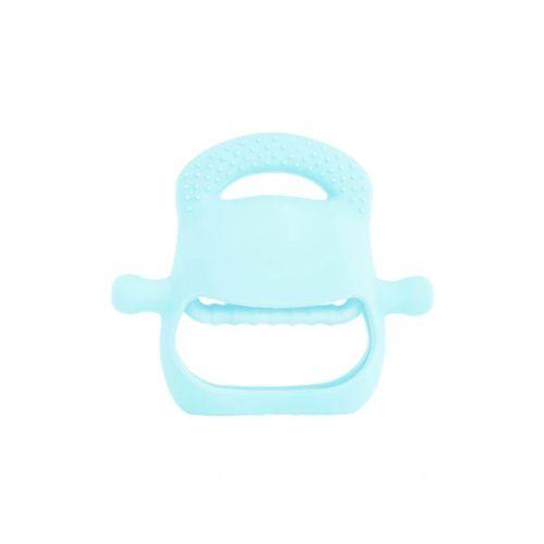 Mavi Bebek Silikon Diş Kaşıyıcı