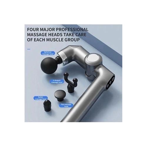 Uzun Saplı Masaj Sı Derin Doku Kas Masaj Aleti 6 Başlıklı Şarjlı Profesyonel 6 Kademe