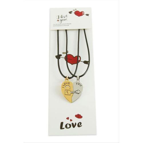 Kalp Arkadaşlık Kolyesi (Çift Kolye)