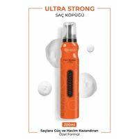 Ultra Strong Saç Köpük 200 ML - Ultra Güçlü Tutuş - mrfs
