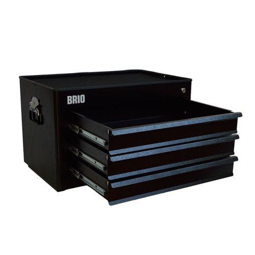 Hareketli Takım Dolabı 3 Çekmece Siyah 209 Parça Dolu