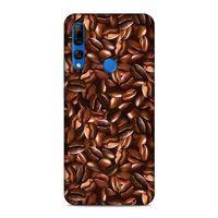 Huawei Y9 Prime 2019 Kılıf Cekirdek Kahve Arka Kapak Silikon Koruma Full Koruyucu