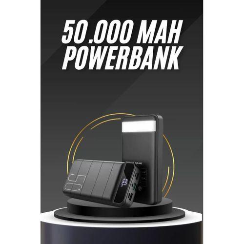 50.000 Mah Led Dijital Göstergeli Usb Çıkışı Powerbank
