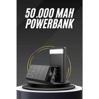 50.000 Mah Led Dijital Göstergeli Usb Çıkışı Powerbank