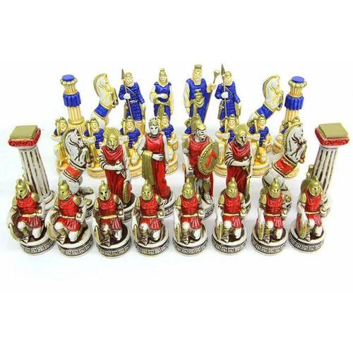 Satranç Taşı Polyester Büyükboy Sparta Pers Dekoratif Hediyelik