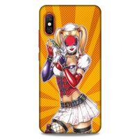Xiaomi Redmi Note 6 Pro Uyumlu Kılıf Harley Quinn (42) Rugged Armor Kılıf Mandalina