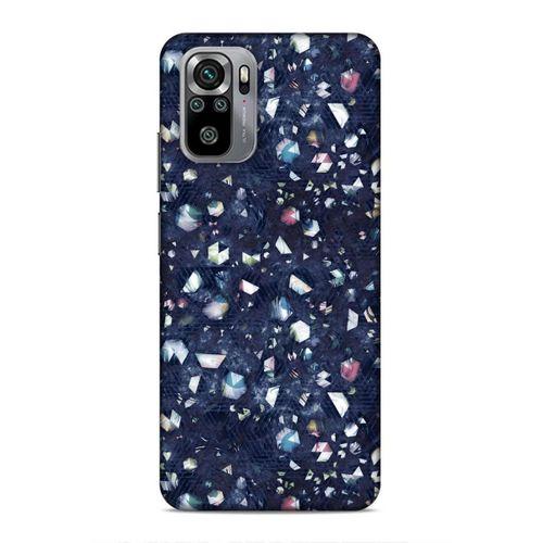 Xiaomi Redmi Note 10 Uyumlu Kılıf Utopia (36) Glitter Kılıf Kahverengi