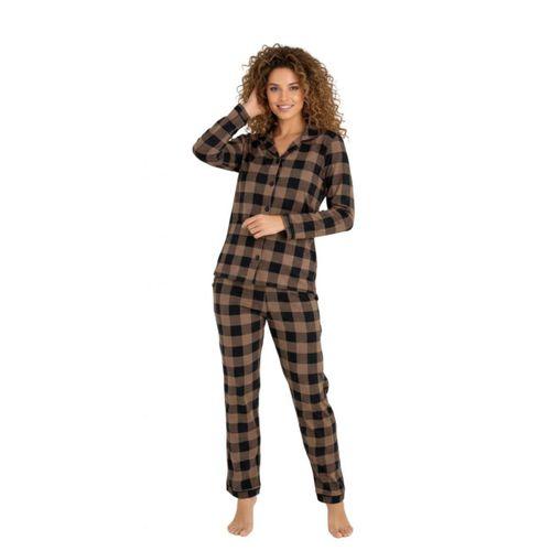 9209 Kly Kadın Düğmeli Pijama Takımı