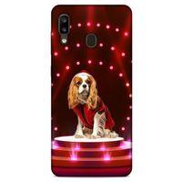 Samsung Galaxy A20 Kılıf Köpek Kıyafetleri (38) Neo Hybrid Kılıf King Charles Yelek