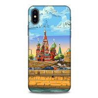 Cityx (33) Apple iPhone XS Kılıf Silikon Kapak Desenli