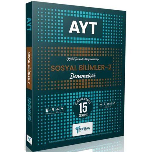 AYT Sosyal Bilimler 2 Deneme Toprak Yayıncılık
