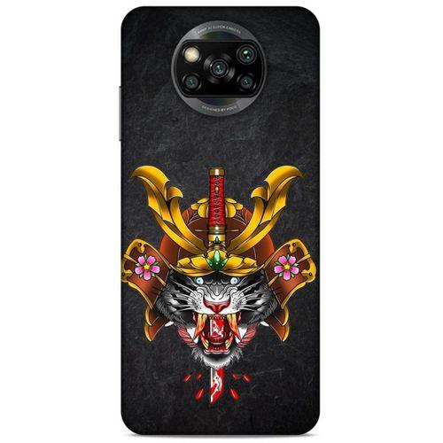 Lopard Xiaomi Redmi Poco X3 Uyumlu Kılıf Tattoo's (37) Silicone Cover Siyah