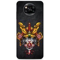 Lopard Xiaomi Redmi Poco X3 Uyumlu Kılıf Tattoo's (37) Silicone Cover Siyah