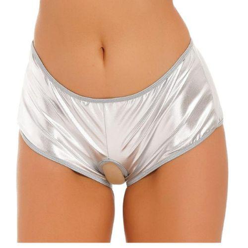 Fantezi Özel Bölgeleri Açık Parlak Külot