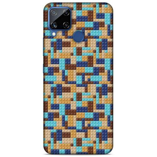 Lopard Oppo Realme C15 Uyumlu Kılıf BloX (48) Bumper Kılıf Lacivert