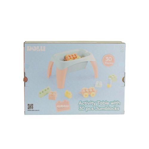 5211 OYUNCAK AKTİVİTE OYUN MASASI 30 PARÇA MEGA BLOK