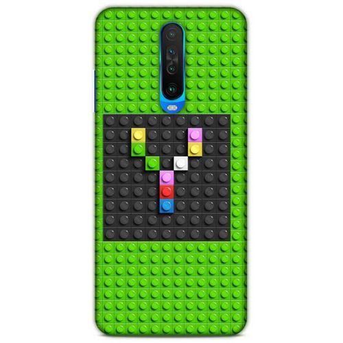 Lopard Xiaomi Poco X2 Uyumlu Kılıf BloX (36) Glitter Kılıf Y Harfi