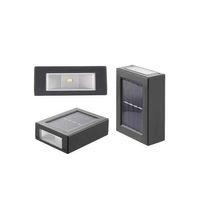 Dekoratif Duvar Lambası Solar Güneş Enerjili Bahçe Aydınlatması