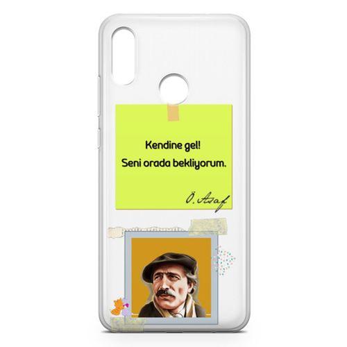 Huawei P Smart 2019 Kılıf Caps Özdemir Asaf Arka Kapak Koruma Desenli Full Koruyucu