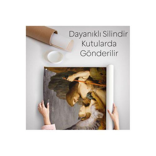 Oidipus ve Sfenks Gustave Moreau Duvar Örtüsü - Halısı-5985