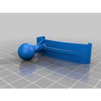 Audi A6 C5 Telefon Tutucu 16mm Top (Bu ürün Sadece Plastik parçadır - Almadan Önce Soru Sorabilirsiniz)