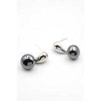 İncili Küpe - Gümüş