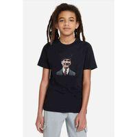 Atatürk Mustafa Kemal Paşa Baskılı Unisex Çocuk Siyah T-shirt