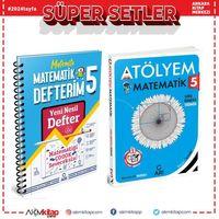 Arı Yayınları 5.Sınıf Matematik Akıllı Defteri ve Atölyem Seti 2 Kitap