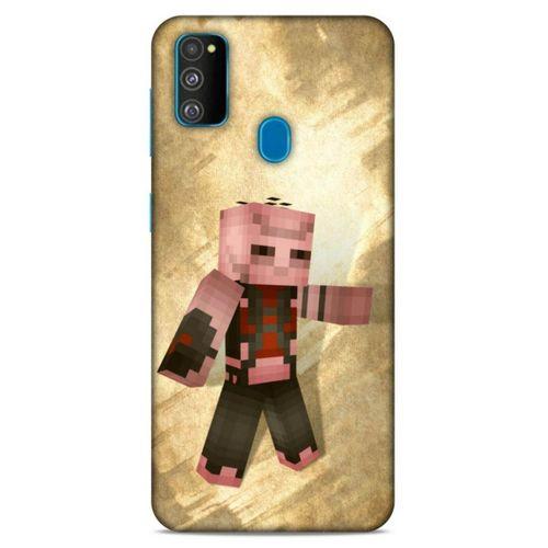 Lopard Samsung Galaxy M30s Uyumlu Kılıf PiXel (40) Fit Silikon Kılıf Saint Row