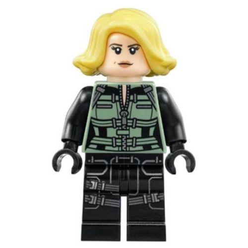 Lego Minifigür Black Widow Black Jumpsuit sh0494