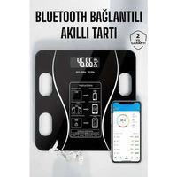 Akıllı Tartı Bluetooth Bağlantılı Yağ Ölçebilen Tartı Yeni Nesil