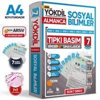 2026 YÖKDİL Almanca SOSYAL BİLİMLER ÖSYM Çıkmış Soru Tıpkı Basım 7li Deneme Paketi Türkiye Geneli