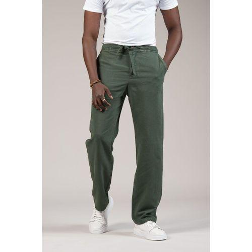 Lyocell Kumaş Beli Lastikli Ve İplikli Yazlık Baggy Pantolon