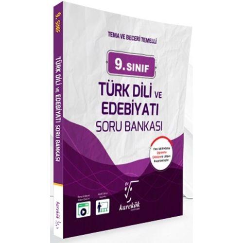 9. Sınıf Türk Dili ve Edebiyatı Soru Bankası Karekök Yayınları