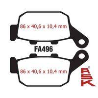 MONDİAL Mondial Rx3İ Evo Arka Fren Disk Balatası Fa496 Ask (2016-....)