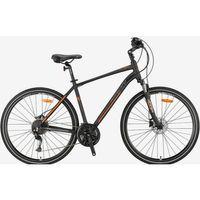 Kron TX300 Hidrolik Disk 28 Jant Trekking Bisiklet Mat Siyah-Füme-Turuncu 51 cm