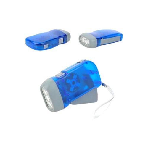 Kendiliğinden Şarjlı El Feneri Pilsiz Çalışan 3 Led Acil Durum Feneri