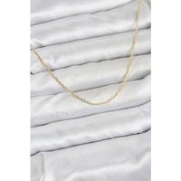 CM 14K Gold Renk Burgu Model 60 cm Kadın Kolye