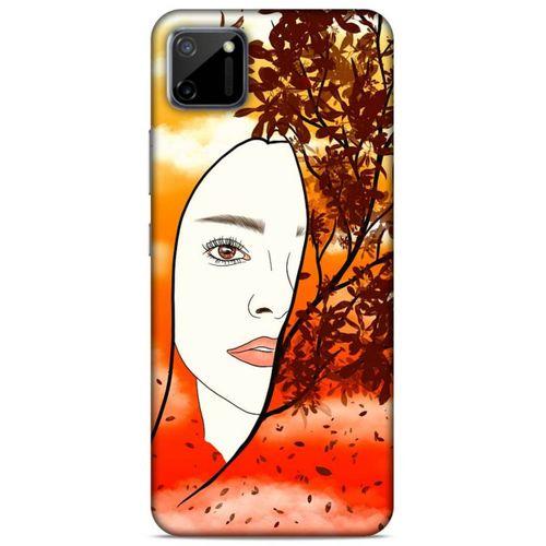 Lopard Oppo Realme C11 Uyumlu Kılıf Manipülasyon ☻ (48) Bumper Kılıf Desenli