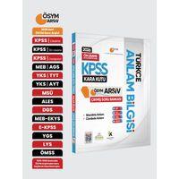 2026 KPSS Önlisans/Ortaöğretim Türkçenin Kara Kutusu ANLAM BİLGİSİ ÖSYM Çıkmış Çözümlü Soru Bankası