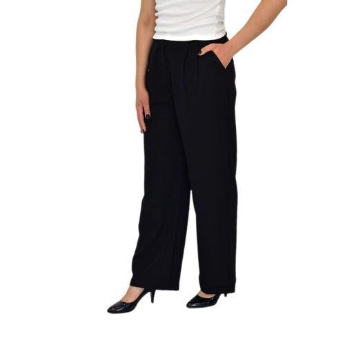 Kadın Pileli Bol Pantolon BGL-ST04352