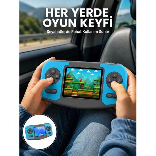 Çocuklara Özel Retro Oyun Konsolu Portatif Eğlence Cihazı